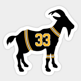 Zdeno Chara GOAT Sticker